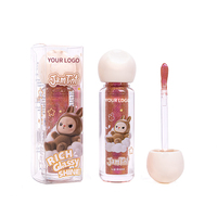 OEM Private Label Brillant Teinte à Lèvres Végétalien Sans Cruauté Brillant à Lèvres Longue Durée Logo Personnalisé Lipgloss