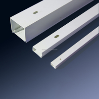 Canaleta Eléctrica Rígida de PVC con Protección Adhesiva Resistente al Calor, al Fuego y a los Rayos UV