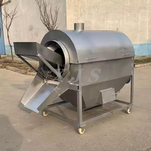 Tự động kiểm soát nhiệt độ Lúa Mạch Hạt ca cao đậu trống rang xay đậu phộng mè hạt điều dầu chiên và máy nướng - Product Image 5