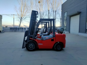 Montacargas de GLP de 3 Toneladas con Motor <span class=keywords><strong>Nissan</strong></span> K25, Capacidad de 3000 <span class=keywords><strong>kg</strong></span>, Equipo de Manejo de Materiales - Product Image 2