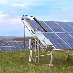 太阳能电池板清洁半自动光伏清洁机器人
