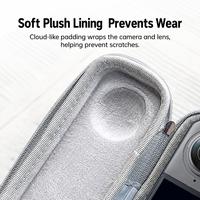 Étui de transport rigide en EVA pour Insta360 X5, sacs de rangement de protection, pochettes portables résistantes à l'eau pour l'extérieur, kit de supports
