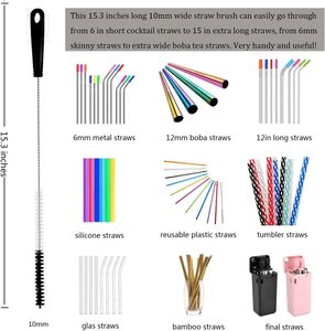 Juego de 8 Cepillos de Limpieza con Mango Largo para Bebés, Cepillo para Limpiar Botellas de Cerveza con Cuello Estrecho - Product Image 4