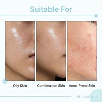 Gel Nettoyant Visage BHA Anti-Sébum en Gros avec 1% d'Acide Salicylique pour Peaux Grasses à Tendance Acnéique