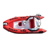Bateau pneumatique rigide de haute qualité RIB 430B avec tube en Hypalon pour la pêche et les loisirs
