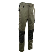 Pantalon en nylon ripstop et élasthanne pour homme - Vêtements de plein air extensibles pour la construction