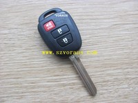 Haute qualité pour Toyota 3 boutons clé de voiture à distance intelligente avec "G" sur lame TOY43/G puce saut-fréquence 312Mhz-314.35 Mhz HYQ12B