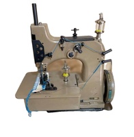 Machine à coudre de surjet de sac tissé en jute/PP GN20-2 l Machine à coudre de point de surcouture à aiguille unique et à double fil