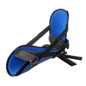 Attelle de cheville Wolfsburg BY030 SML bleue avec fixation articulaire et support - Product Image 4