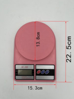 Báscula Digital Electrónica de Cocina para Control de Peso, Mini Báscula de Alimentos de Buena Calidad, Delgada, 5 kg, Reinicio Automático, con Batería