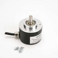Encodeur Rotatif Optique Incrémental à Arbre Massif 8mm, Sortie Onde Carrée, Alimentation DC 5V, DC 8-30V, Vitesse pour Détection de Position du Moteur