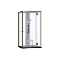 Sauna de Vapor Interior de Cristal de Carbono para Apartamento o Villa, Diseño Moderno, Calefacción Eléctrica, Fácil Operación
