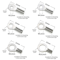 Accessoires matériels Pince à câble Pince à câble en acier Fournisseurs de câbles métalliques Termina Lfisheye Connector