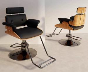 Sillón de Peluquería Profesional — Hidráulico, Giratorio y con Altura Ajustable para Barberías y Salones de Belleza - Product Image 2