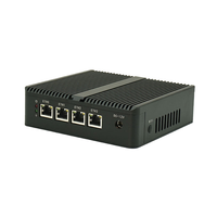 Mini PC sans ventilateur, routeur pare-feu, processeur N2840/J1900, 4xIntel 211AT LAN, OPNsense/pfSense, faible consommation d'énergie, silencieux, sécurité du réseau domestique