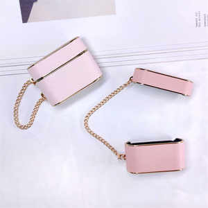 เคส AirPods ลายทรงกระบอก TPU+PU กันกระแทกและป้องกันรอยขีดข่วนพร้อมสายคล้อง - Product Image 1