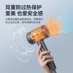 Hair Dryer High Speed Ionic Negative Ion DC Motor Constant Temperature Protection Home Use Quiet Operation European Standard - Product Image 5
