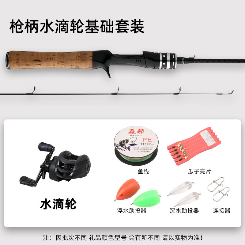 Gun grip right-hand micro-object teardrop wheel set