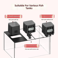 Distributeur automatique de nourriture pour poissons, minuteur intelligent, distributeur de nourriture pour poissons en plastique, dispositif d'alimentation pour aquarium, pour poissons ornementaux, aquarium domestique
