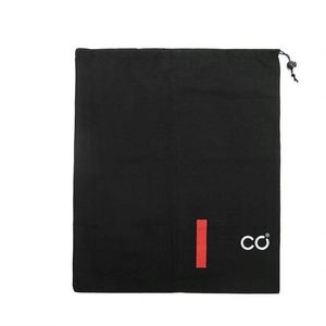 Sac à chaussures en toile de coton avec logo personnalisé - Product Image 2