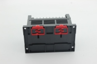 145*90 * 72mmDin rail de montage petite jonction électrique rail din boîte de projet boîtier en plastique ABS boîtier de projet de Rail industriel