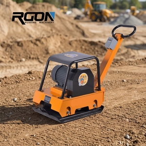 Compacteur de plaques électrique réversible professionnel, petit modèle portatif pour la compactation de la terre - Product Image 1