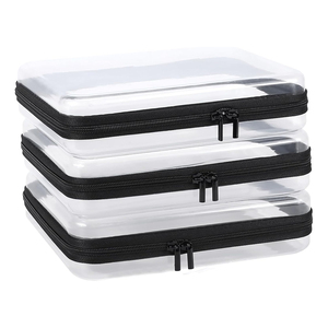 Haoran - Juego de 3 Bolsas de Pañales para Bebé <span class=keywords><strong>Mina</strong></span>, Organizador de Artículos de Aseo, Estuche Rígido con Cierre, Bolsas de Cosméticos, Estuche de Maquillaje - Product Image 1
