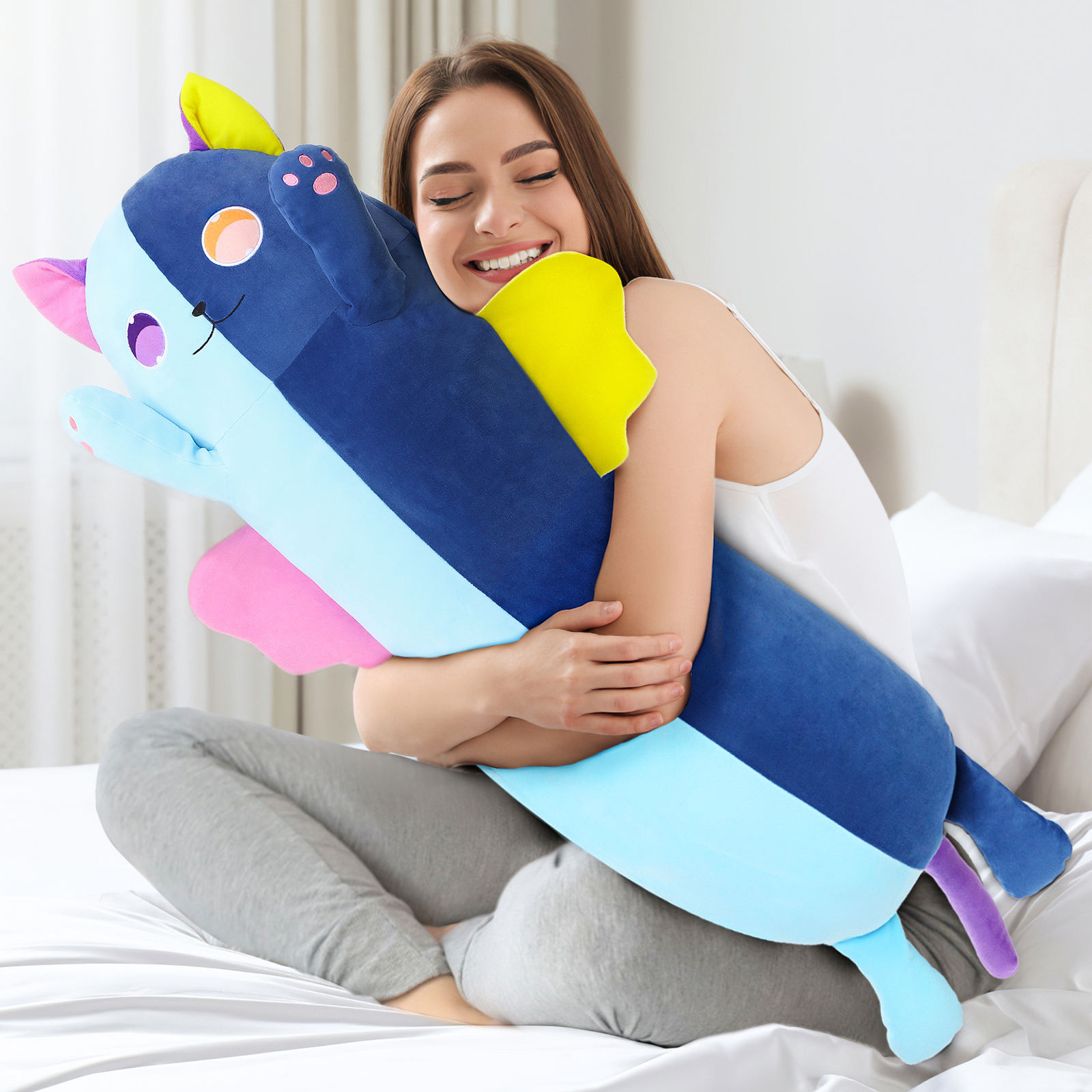 Coussin en peluche personnalisé