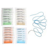 Kit d'aiguille de suture chirurgicale fil de soie médical matériaux de pratique pour étudiants démonstrations d'enseignement de la peau dentaire exercices