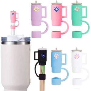 Lot de capuchons de paille en silicone réutilisables, personnalisés, mignons, avec motifs infirmière, chapeau de cowboy, nœud et baskets de sport, pour pailles de 8-12mm - Product Image 5