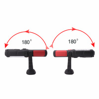 Lampe de travail LED COB à rotation 180 degrés, lampe torche magnétique avec crochet, alimentée par batterie, rechargeable par USB, étanche IPX5, pour atelier et route