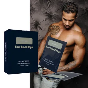 Magic Prevent Premature Ejaculation Long Sex Men Delay Wipes Natural Organic Delay Wipes Men Delay Wet Tissues 5pcs For Male Use