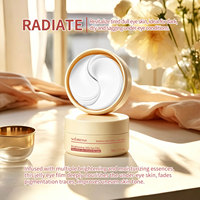 Masque Yeux Gelée Éclaircissante 90g Hydratant Nourrissant Patchs Sous les Yeux Atténue les Cernes Anti-Âge OEM Marque Privée