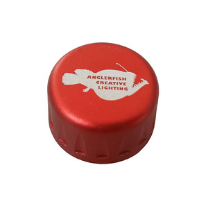 Chính xác gia công <span class=keywords><strong>CNC</strong></span> chuyển các bộ phận Anodized nắp chai tùy chỉnh tiện Knob phần - Product Image 2