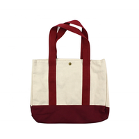 Sac fourre-tout léger en coton écologique pour femmes, cabas de shopping à main multicolore avec logo personnalisé imprimé, 100% coton
