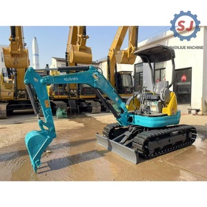 Mini-excavatrice Kubota U20 d'occasion, bien entretenue, faible nombre d'heures, compacte, idéale pour le jardinage, l'agriculture et l'aménagement paysager, prête à être expédiée depuis la Chine - Product Image 2