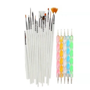 Ongles Manucure Pédicure Beauté 15 pièces Peinture <span class=keywords><strong>Vernis</strong></span> Brosse et 5 pièces Stylo Ensemble D'outils <span class=keywords><strong>pour</strong></span> Manucure - Product Image 5