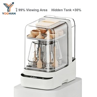 YOOHAN Robot culinaire pour bébé, Lave-biberons, Stérilisateur et Sécheur 4-en-1, Nettoyeur de biberons électrique 100-110V Prise UE pour crèche et garderie