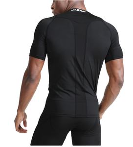 Maglietta sportiva sportiva da <span class=keywords><strong>uomo</strong></span> Slim Fit a maniche lunghe da ginnastica personalizzata per allenamento di calcio alla moda abito in maglia sportiva da <span class=keywords><strong>uomo</strong></span> - Product Image 1