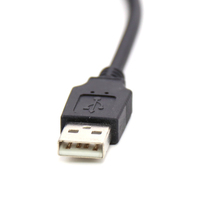Kabel USB Mikro Mini Retractable Comark, Kabel Pengisian Data Cepat, Kabel Spiral Melingkar