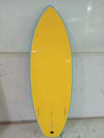 Vente en gros planche de surf double PEHD shortboard latérale mousse EPS super souple avec fond HDPE lisse