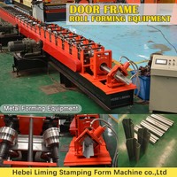 Machine de profilage de cadres de portes personnalisable, équipement de production de profilés en acier pour projets de construction préfabriquée, tailles sur mesure