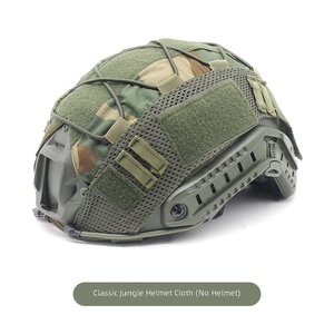 TONMO Housse de <span class=keywords><strong>casque</strong></span> tactique universelle unisexe, respirante, durable, camouflage, pour l'extérieur, best-seller transfrontalier - Product Image 6