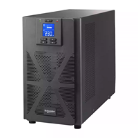 APC Schneider SPM6KL 6KVA/6000VA Onduleur en ligne avec batterie externe, montage sur rail DIN en plastique et cuivre pour la protection des données