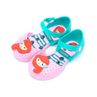 Sandalias de dibujos animados para niñas, zapatos de playa de gelatina de PVC para bebés, de princesa pura, novedad de verano