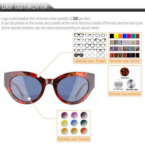 Gafas de Sol de Mujer Hechas a Mano de Alta Calidad, de Acetato de Celulosa de Tortuga, con Forma de Ojo de Gato, Polarizadas, Ligeras, con Protección Nocturna y Anti-Radiación - Product Image 2