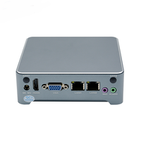 Mini-ordinateur sans ventilateur Celeron J1900 DDR3L Max 8 Go 6 USB VGA Mini PCIE WIFI 4G 12V Ordinateur industriel embarqué