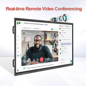 55 65 75 85 86 98 بوصة قلم لمس الإصبع لوحة مسطحة تفاعلية 4k Lcd لوحات ذكية تفاعلية رقمية لتدريس المدارس - Product Image 2