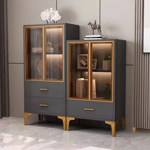 <span class=keywords><strong>Buffet</strong></span> Moderne Minimaliste en Fer pour Salles à Manger et Salons, Style Nordique Luxueux, Multifonctionnel, Écologique, Grand Meuble - Product Image 2