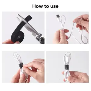 En gros Organisateur de câbles USB en nylon à découpe libre pour gestion des fils de souris et d'écouteurs - Product Image 2